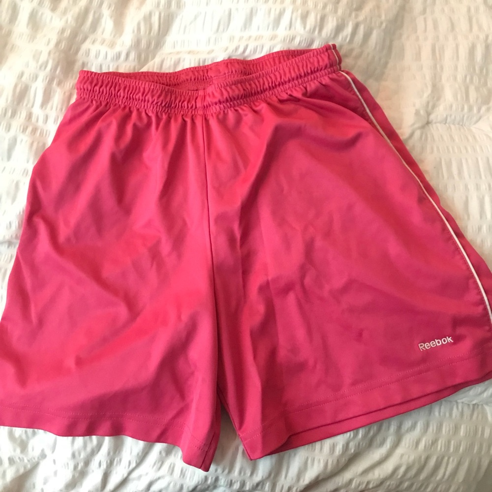 Pink Reebok shorts - Picture 2 of 2